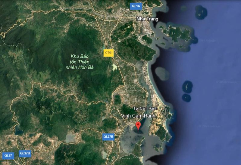 Vị trí Vinhomes Cam Lâm