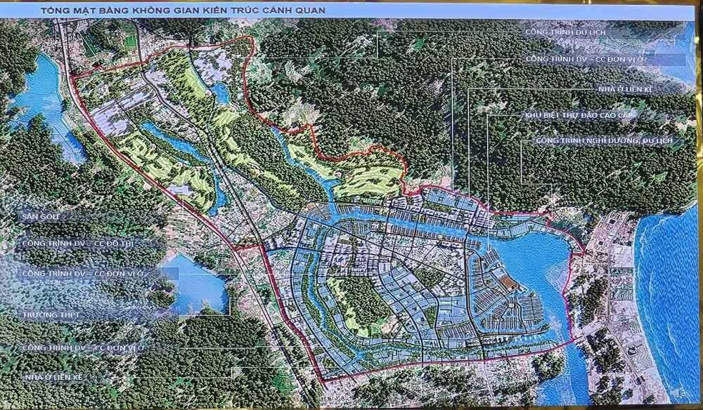 Mặt bằng Vinhomes Cam Lâm quy hoạch bài bản, chiến lược 1 Tổng quan mặt bằng Vinhomes Cam Lâm